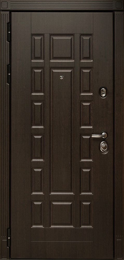 Входная металлическая дверь СУДАРЬ Дива МД-38 (Венге / Дуб Филадельфия крем) - фото 21449