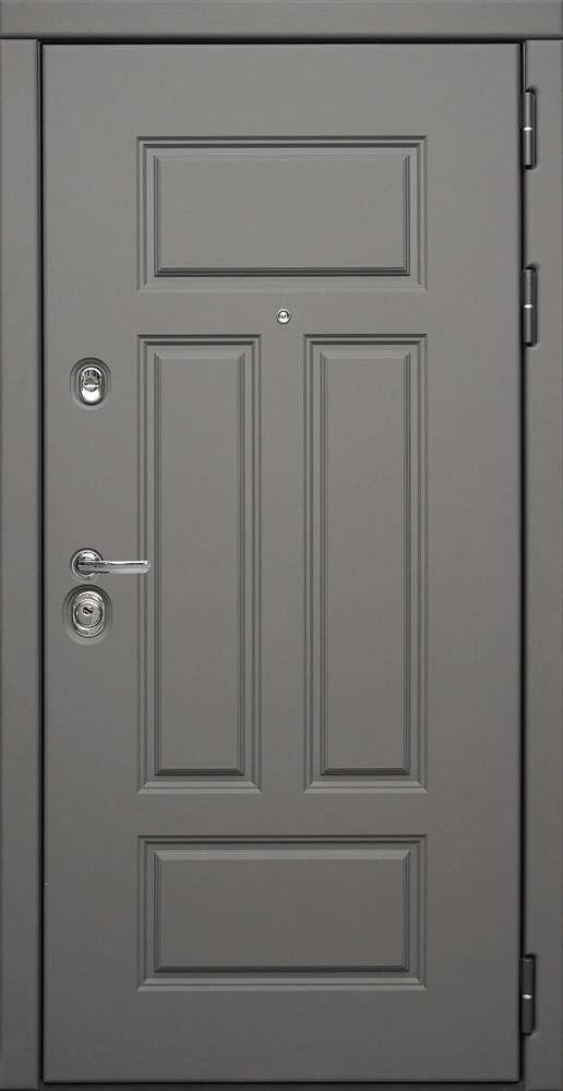 Входная металлическая дверь СУДАРЬ Дива МД-47 (Ясень графит / Белый матовый) - фото 21464