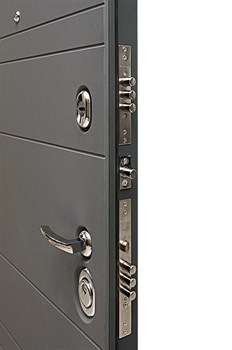 Входная металлическая дверь СУДАРЬ Дива МД-39 Серая матовая - фото 21431