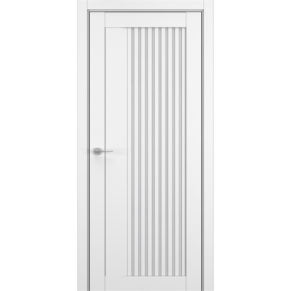 Межкомнатная дверь «Zadoor-S» S21 ПО Pure white для установки в помещение 2125