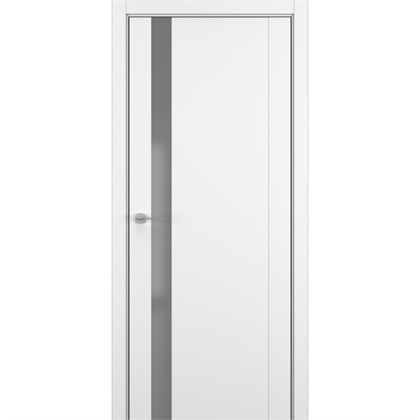 Межкомнатная дверь «Zadoor-S» S26 ПО Silver grey для установки в помещение 2148