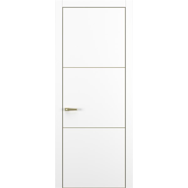 Межкомнатная дверь «Квалитет» ALU Gold ПГ K11 для установки в помещение 2224
