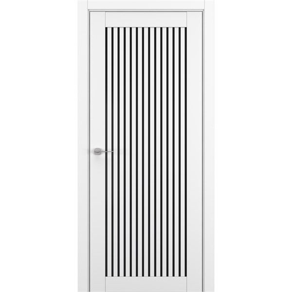 Межкомнатная дверь «Zadoor-S» S23 ПО Satinato graphite для установки в помещение 2140