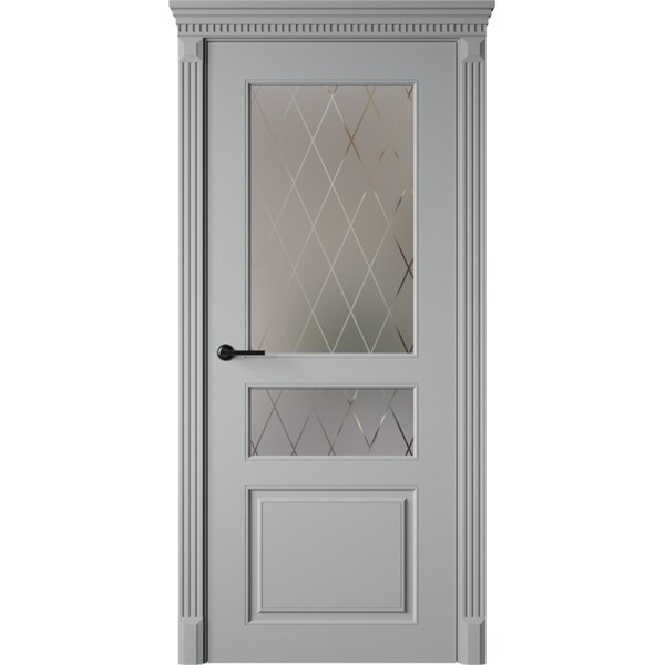 Межкомнатная дверь «Gala» ДО GL-4 Покрытие на выбор для установки в помещение 2358