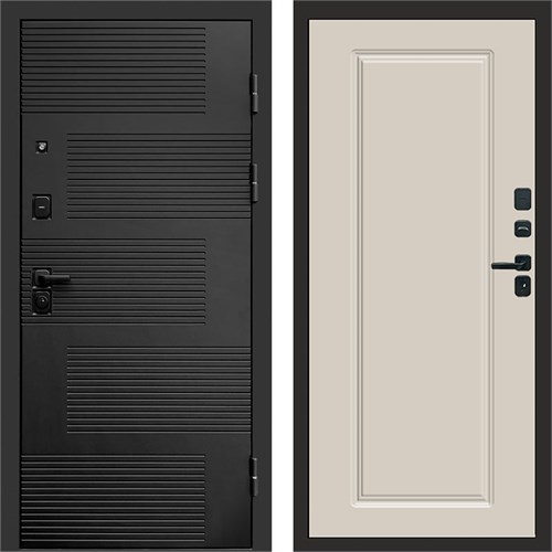 Входная дверь «Фаворит» Style Гранд Слоновая кость для установки в квартиру 1862