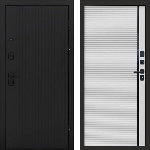 Входная дверь «Твист black» Style Porte-black для установки в квартиру 1862
