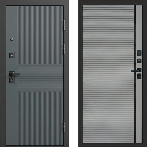 Входная дверь «Селект» Style Porte Grey софт для установки в квартиру 1897