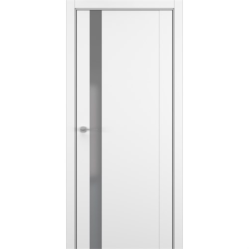 Межкомнатная дверь «Zadoor-S» S26 ПО Silver grey для установки в помещение 2148