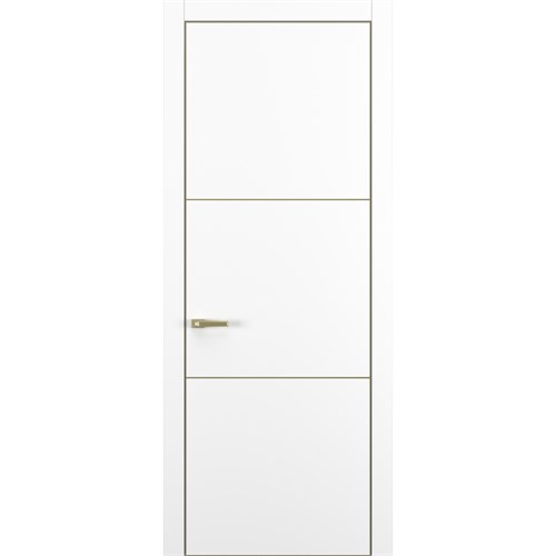 Межкомнатная дверь «Квалитет» ALU Gold ПГ K11 для установки в помещение 2224