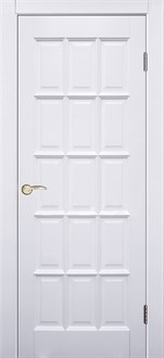Межкомнатная дверь "Прима ДГ"  Белый жемчуг
