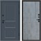 Входная дверь «Орегон Графит» Монолит Горизонт-бетон-темный для установки в квартиру 1747