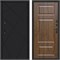 Входная дверь «Лучи Black» Монолит Лион Дуб для установки в квартиру 1774