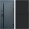 Входная дверь «Simple Графит» Монолит Нео-black для установки в квартиру 1818