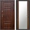 Входная дверь «Премиум Дуб» Монолит Зеркало 27-дуб для установки в квартиру 1763