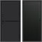 Входная дверь «Тренд Black» Монолит Flat Черный кварц для установки в квартиру 1791