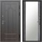 Входная дверь «Модена Венге» Монолит Зеркало 27-бетон-темный для установки в квартиру 1825
