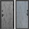 Входная дверь «Стоун Бетон» Style Горизонт-бетон-темный для установки в квартиру 1885