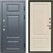 Входная дверь с терморазрывом «Премиум Винорит Grey» Термо Марсель Слоновая кость для частного загородного дома и дачи 1936