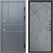 Входная дверь с терморазрывом «Премиум Винорит Вертикаль Grey» Термо Лучи-бетон-темный для частного загородного дома и дачи 1944