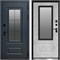 Входная дверь с терморазрывом «Эверест Графит» Термо Бетон-светлый с окном для частного загородного дома и дачи 2011