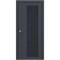 Межкомнатная дверь «Zadoor-S» S21 ПО Lacobel Black для установки в помещение 2124