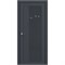 Межкомнатная дверь «Zadoor-S» S21 ПО Satinato graphite для установки в помещение 2127