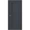 Межкомнатная дверь «Zadoor-S» S22 ПО Satinato graphite для установки в помещение 2133