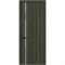 Межкомнатная дверь «Квалитет» ALU Black К1 ПО Silver grey для установки в помещение 2163