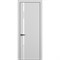 Межкомнатная дверь «Квалитет» ALU Black К1 ПО White pure для установки в помещение 2164
