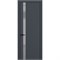 Межкомнатная дверь «Квалитет» ALU Black K2 ПО Silver grey для установки в помещение 2183