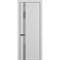 Межкомнатная дверь «Квалитет» ALU Black K2 ПО Silver grey для установки в помещение 2183
