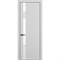 Межкомнатная дверь «Квалитет» ALU Black K2 ПО White pure для установки в помещение 2184