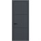 Межкомнатная дверь «Квалитет» ALU Black ПГ K11 mb для установки в помещение 2223