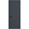 Межкомнатная дверь «Квалитет» ALU Black ПГ K14 mb для установки в помещение 2235