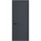 Межкомнатная дверь «Квалитет» ALU Black ПГ K15 mb для установки в помещение 2241
